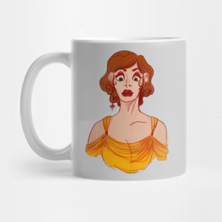 Pin and Curls Mug